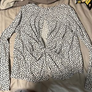 Altered state, long sleeve with back cut out